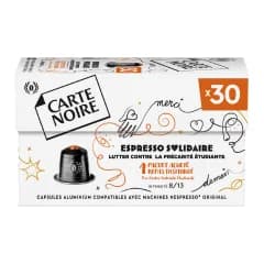 Café Carte Noire Espresso Solidaire