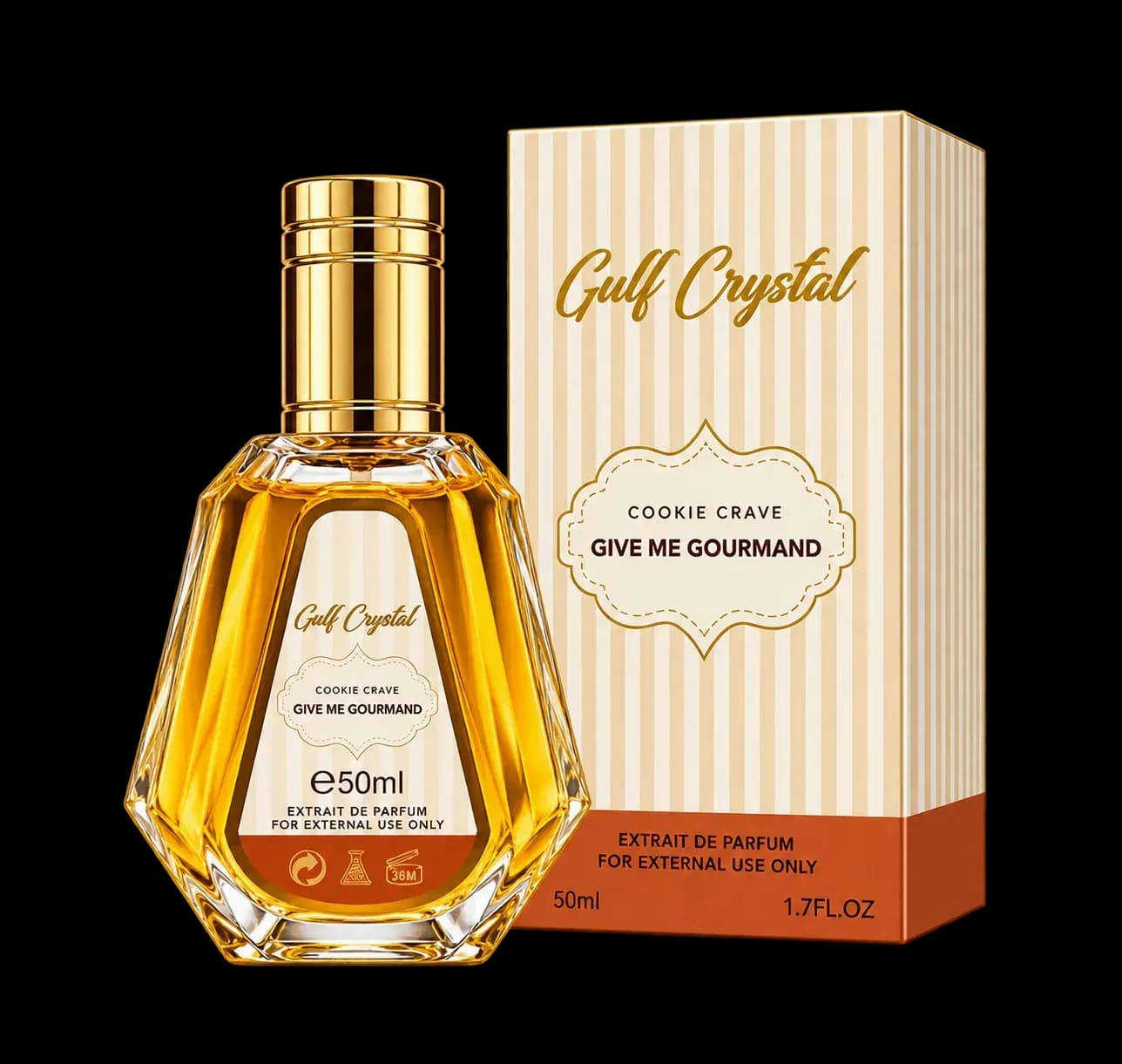 Extrait de parfum give me gourmand Cookie Crave 50 ml - Broyand