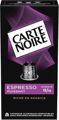 Café Carte Noire Espresso Puissant N°11