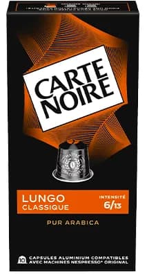 Café Carte Noire Lungo Classique N°6