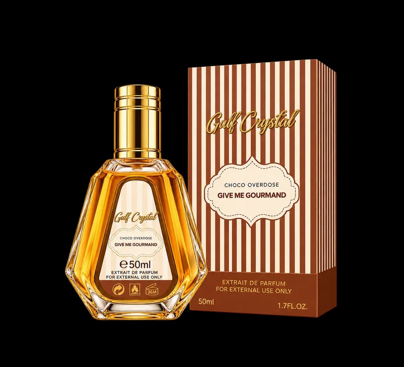 Extrait de parfum give me gourmand Choco Overdose 50 ml - Broyand