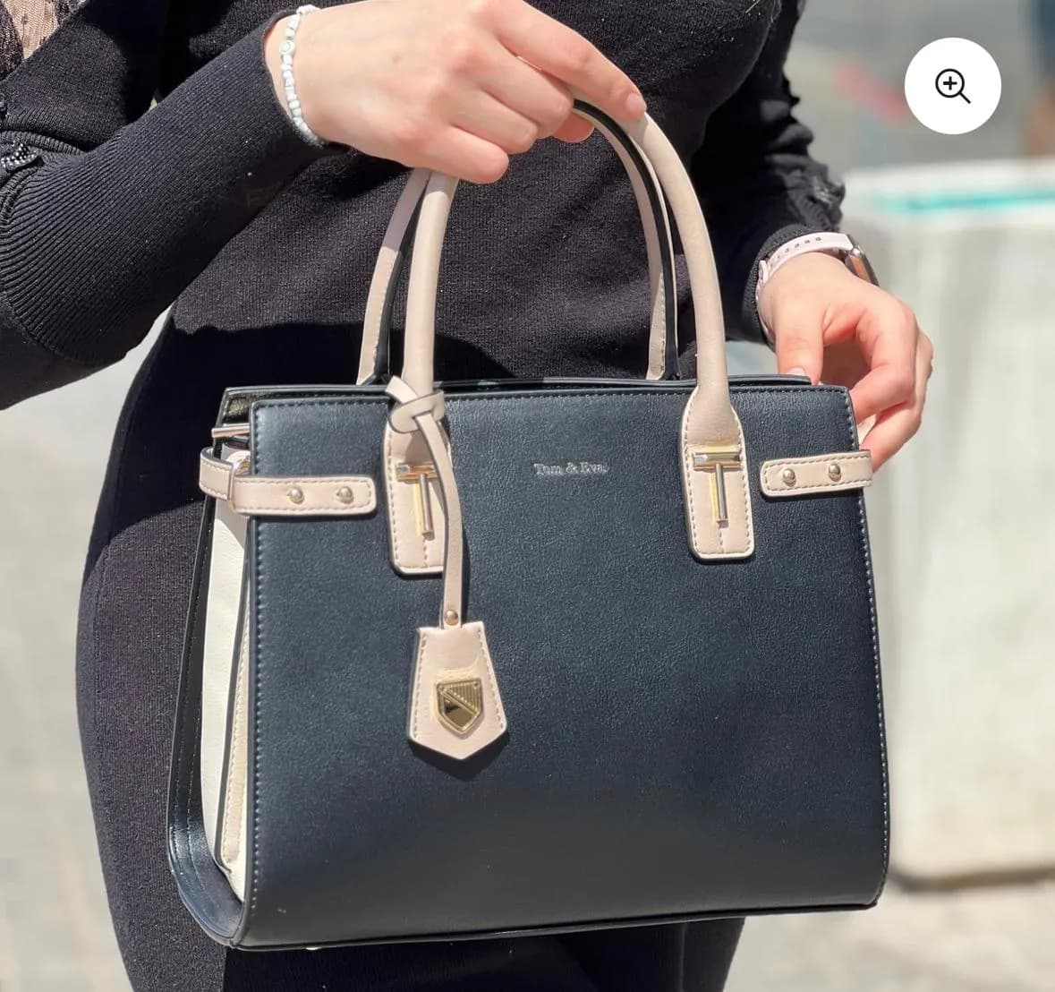 Sac à main femme Tom & Eva élégant et sophistiqué