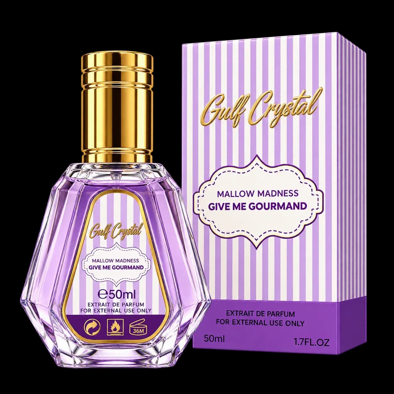 Extrait de parfum give me gourmand Mallow Madness 50 ml - Broyand